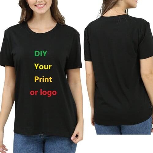 Children 2021 Customized Print T Shirt Brand Tees T-shirt Mens Boys Clothes Womens Girls DIY Photo Logo Kids Tshirt