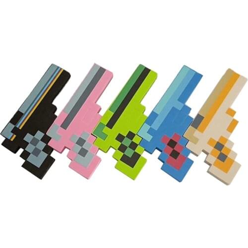 New Game creeper model Gun Toy Model Eva Foam steve pig Ocelot Sword Diamond Gun EVA Model Toys Gift Toys For Kids Birthday Gift