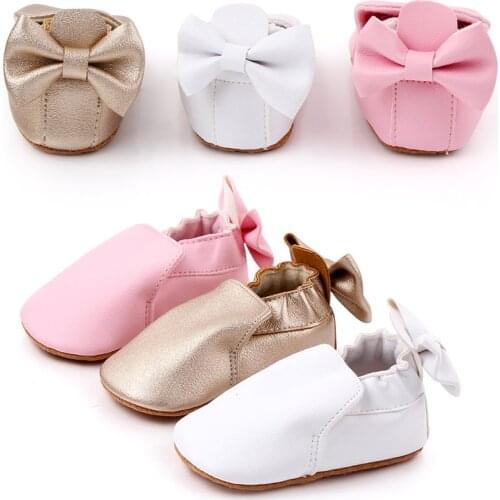 Hot Newborn Baby Shoes Fashion Baby Girl Shoes First Walkers Bow Baby Girl Shoes Prewalker011