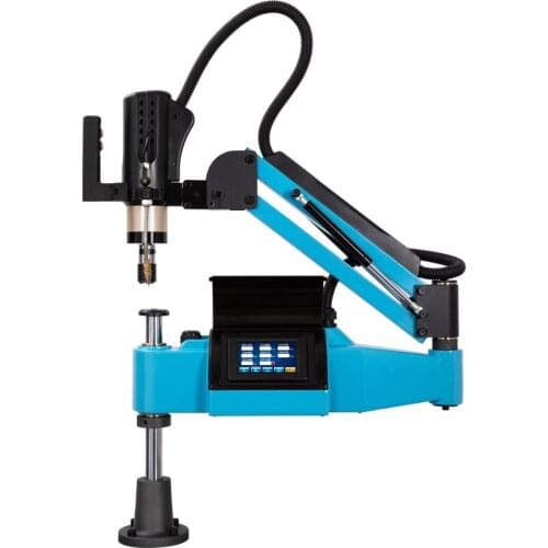 M6-M30 Automatic Air Blowing Electric Tapping Machine Servo Electric Tapper CNC Tapping Machine-working Taps Threading Machine