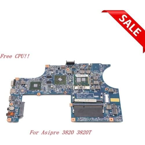 NOKOTION MB.PTB01.001 MBPTB01001 Main Board For Acer Asipre 3820 3820T Laptop Motherboard 48.4HL01.031 HM55 ATI HD5470 DDR3