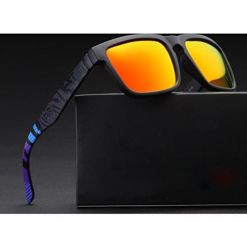 Men Outdoor Sports Ultralight PC Frame Square Oversized Polarized Sunglasses Custom Made Myopia Lens -1 to -6