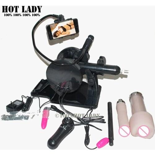 New arrival 4D Robo FUK Adjustable And Portable Sex Machine for men and women sex product sex toy with Phone holder and vibrator