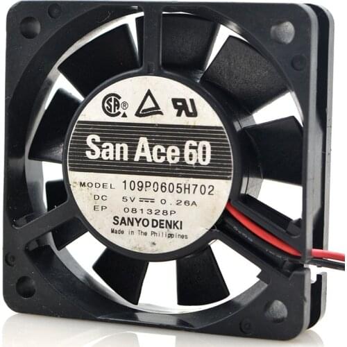 Original FOR Sanyo SANACE 60 109 p0605h702 5v0.26a60156 cm cooling fan
