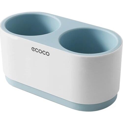 Ecoco Bathroom Shelf Hair Dryer Holder Set Wall Shelf Bathroom Accessories Shelves Storage Holder Do Not Drilling