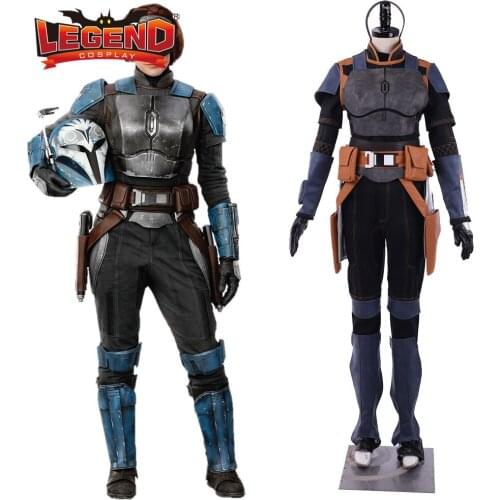 S2 Bo-Katan Kryze Cosplay Costume Top Vest Pants Outfits Halloween Carnival Suit custom made