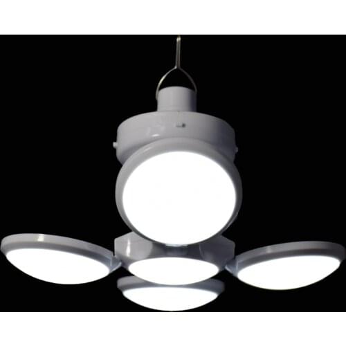 Rechargeable led Camping Lantern Tent Foldable Light Portable Emergency Night Market Solar Light DC Charge UFO Lamp For Garden