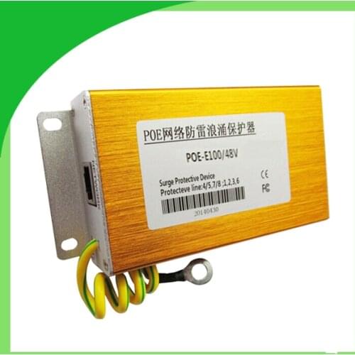 SPD Protection Poe Network Surge Protector Power Strip