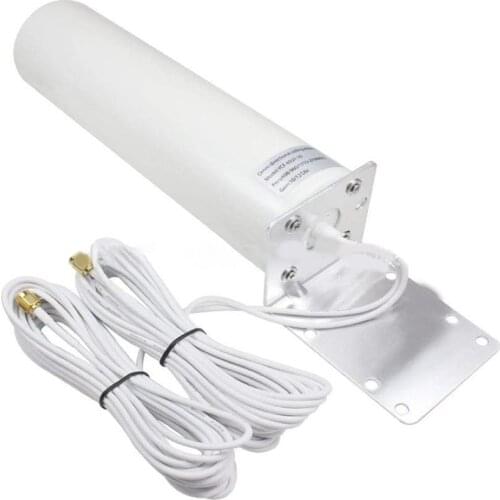 High gain 3G 4G LTE outdoor signal amplification barrel antenna 4GLTE router demodulator gateway antenna Wholesalse