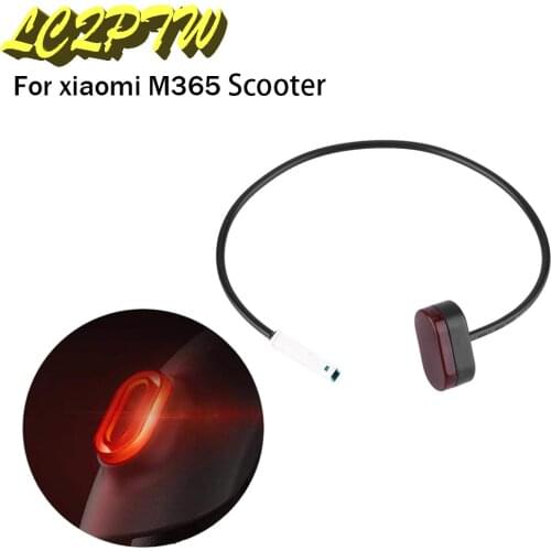 Rear Tail Light Lamp LED Tail Stoplight Brake Bird Practical Convenient Safety Light For Xiaomi M365 Electric Scooter Vehicles