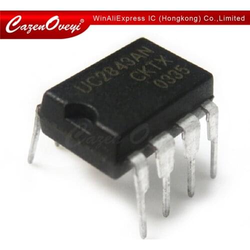 10pcs/lot UC2843AN UC2843BN UC2843 DIP-8 In Stock