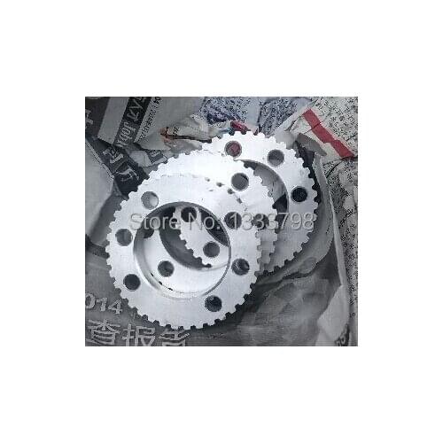 Free shipping cost aluminum alloy 48 teeth T5 timing pulleys for bearing inner diameter 8mm