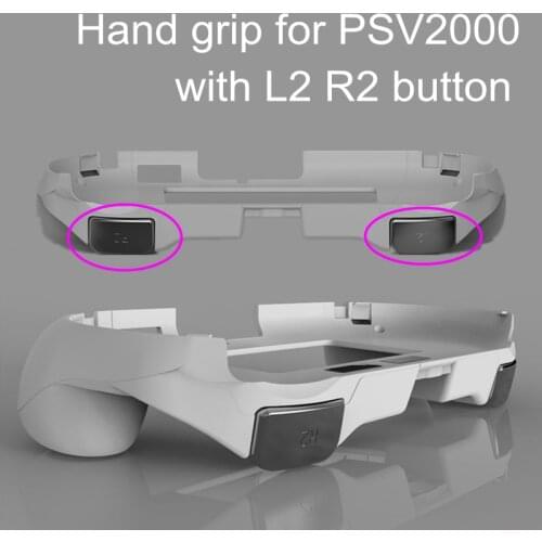 E-house Hand Grip Handle Joypad Stand Case with L2 R2 Trigger Button For PSV 2000 PSV2000 PS VITA 2000 Slim Game Console