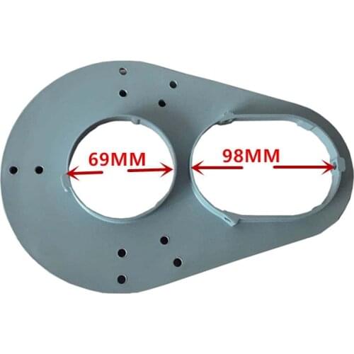 Dual Twin Satellite LNB Bracket Holder for C band Dish