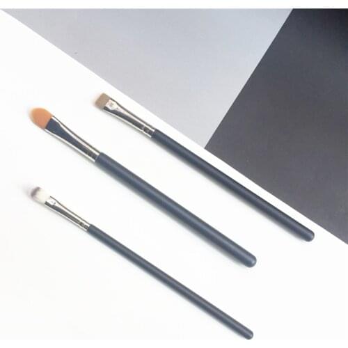 The Concealer & Flat Definer Liner Brush 194/195/212 Synthetic Concealer Highlighter Brown Lash Liner Makeup Eye Brush