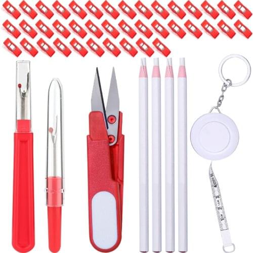 LMDZ Sewing Seam Rippers Scissors Thread Remover Kit Thread Seam Remover Stitch Clips Sewing Accessories Tools Handcraft