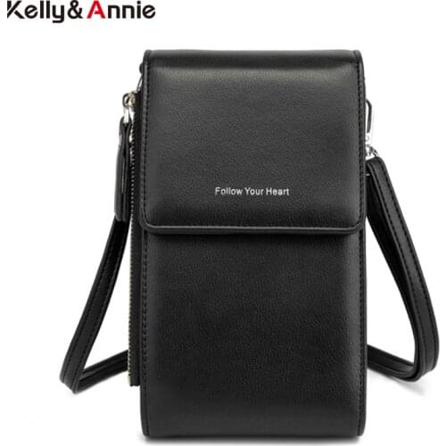 Desinger Small Shoulder Bag For Women Versatile Cell Phone Flap Pocket Cute Soft Pu Leather Pockets Zipper & Hasp Crossbody Bags