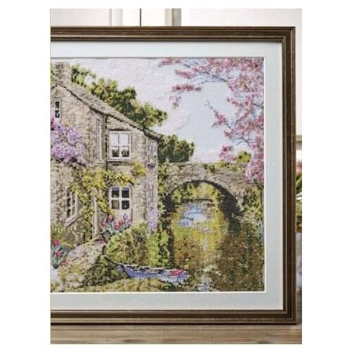 Cross Stitch Set Chinese DIY Kit Embroidery Needlework Craft Packages Cotton Fabric Floss New Designs EmbroideryZZ719