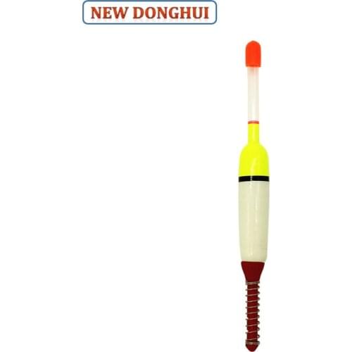 Newdonghui Balsa Wood Night Fishing Bobber Spring Float Tool 1/2"x 6" Freshwater Fishing G2