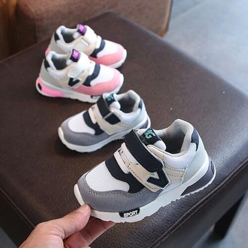Toddler Baby Boys Girls Children Casual Sneakers Mesh Soft Running Letter Shoes fashionable breathable sports running shoes