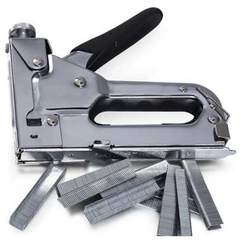 Manual Nail Staple Gun hand Stapler tools For Wood Door Upholstery Framing furniture
