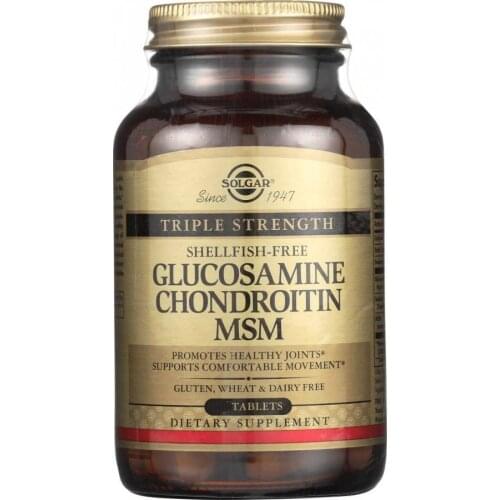 Solgar Glucosamine Chondroitin MSM 120 Tablet