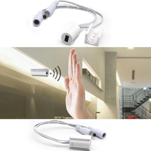 3528 LED Strip Switch DC5-24V LED Hand Wave Motion Sensor IR Sensor Switch Auto Intelligent cabinet Lights On Off Detector