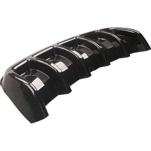 25"x 5" Universal Car Kit Rear Bumper Cover Trim Shark Fin Spoiler Lip Diffuser Automoble Bumper protector cover