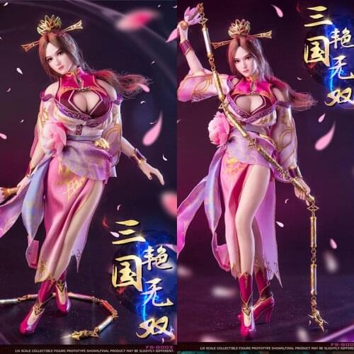 1/6 Three Kingdoms Warriors Diao Chan female doll 12-inch plastic coated FLAGSET FS-G002
