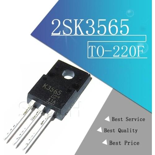 10pcs/lot Inline MOS field-effect transistors 2SK3565 K3565 TO-220FF new original