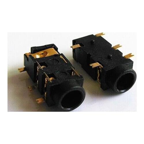 10PCS 3.5mm Female Audio Connector 5 Pin SMT SMD Headphone Jack Socket PJ-327A