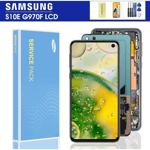 5.8'' Original S10e LCD For SAMSUNG Galaxy S10 E G970F/DS G970W G970U SM-G9700 LCD Display Touch Screen Digitizer Replacement