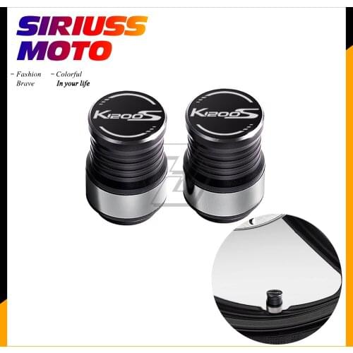 Motorcycle Accessories Wheel Tire Valve Caps Covers Case for BMW Motorrad K1200S K1200 Rim