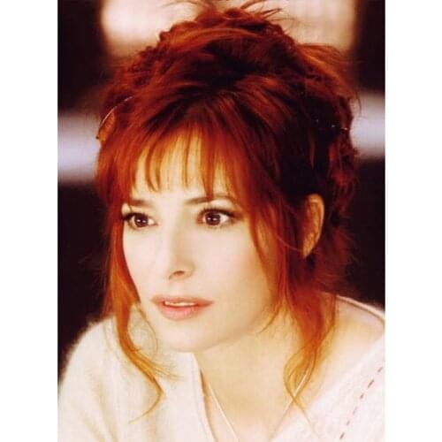 Full Square/Round Drill 5D DIY Diamond Painting "France singer Mylene farmer" Embroidery Cross Stitch 3D Home Decor GJ68