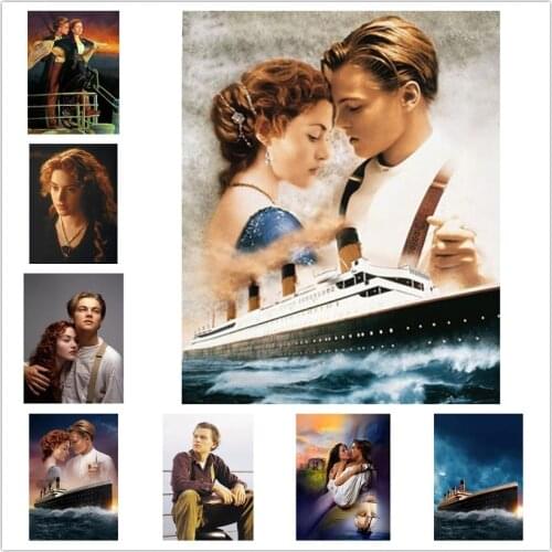 Full Square/Round Drill 5D DIY Diamond Painting "Titanic Romantic love story" Embroidery Cross Stitch 5D Home Decor Gift WG1427