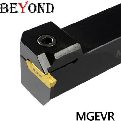 BEYOND MGEVR External Grooving Tool Holder MGEVR2020-1.5T12 Lengthen Carbide Metal Turning Lathe Cutter Boring Bar 1.5/2/2.5mm