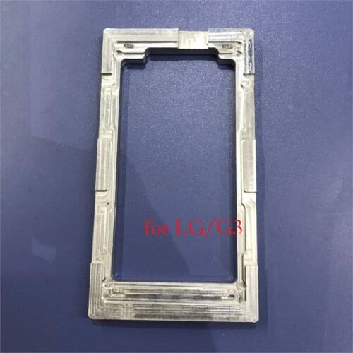 LCD Outer Glass Position Alignment Mold Holder For LG G2 G3 G4 G5 G6 OCA film UV Glue Align Mold Aluminum Metal mould