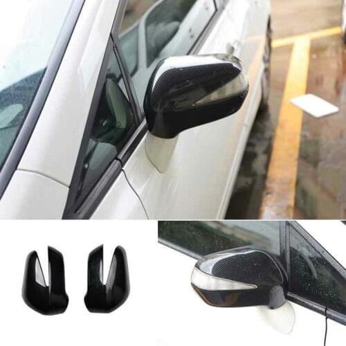 For Honda 8th Civic 2006 2007-2011 ABS Carbon Fiber Rear View Side Door Mirror Cover