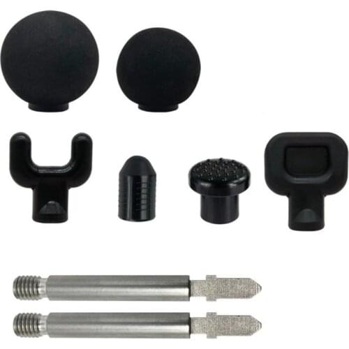 6PCS/Set Muscle Relaxation Massage Jigsaw Electric Massagers Adapter Percussion Massage Tips Kit Attachment Massager