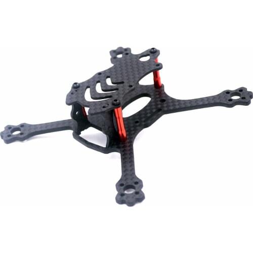 ALFA-Genie110 mini 110mm Frame for Indoor Micro FPV Racing 2.4 inch propeller 1104 2435 2345 F3