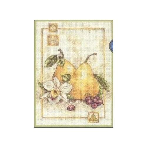 -Dim 6942 pear cross stitch 11CT 18ct 14ct cotton thread embroidery DIY handmade needlework