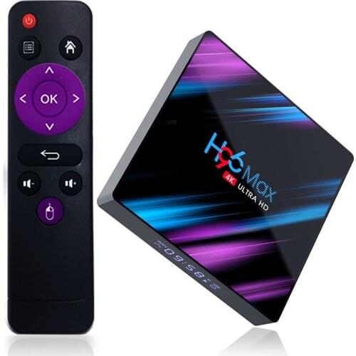 Newest H96 max RK3318 RK3318 64bit 2GB 4GB RAM 16GB 32GB 64GB android 9.0 smart tv box android tv box HDMI 2.0