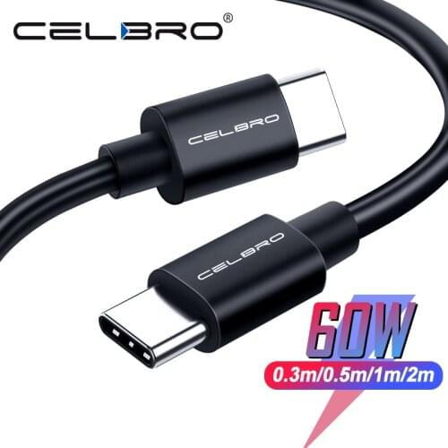 Original Usb C To Usb C Cable 3m Usbc Pd Charger Cable For Samsung Note 10 S10 S20 Switch Xiaomi Mi 9t Fast Charging Typec Cabo