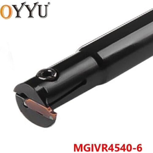 OYYU MGIVR4540-6 Cutting Turning Toolholder Lathe Cutter Shank MGIVR 4540 use Carbide Inserts MGMN600