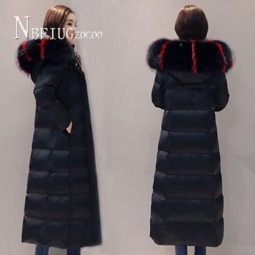 2020 Winter New Women Parkas Long Style Plus Size Thick Warm Hipster Female Overcoat