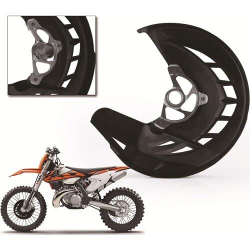 Front Brake Disc Guard For KTM 125 150 200 250 300 350 400 450 530 SX SXF XC XCF EXC EXCF XCW XCFW 2003-2015 For Husqvarna 14-15