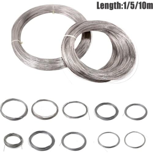 Stainless Steel Wire Length 1 m / 5 m / 10 m Never Fade Wire Cord Line Handmade DIY for Jewelry Making Bracelet&Necklace