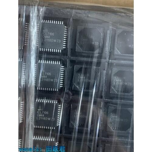 Qixinruite 10PCS/LOT ICL7106CM44 NEW