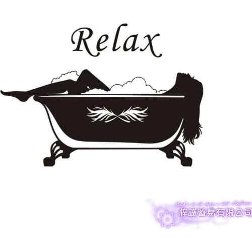Sexy Girl Decal Beauty Body Naked Sticker Wall Bathroom Woman Girl Wall KTV Pub Bar Shop Sticker