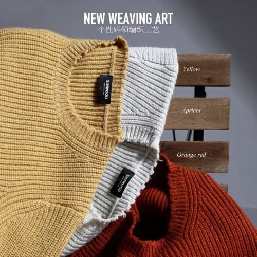 Simwood Mens Wool Sweaters